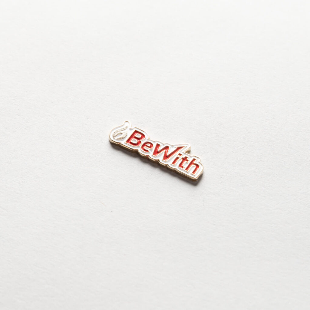 BNI 奈良市京都南リージョン BeWithチャプター様 ピンバッジ制作